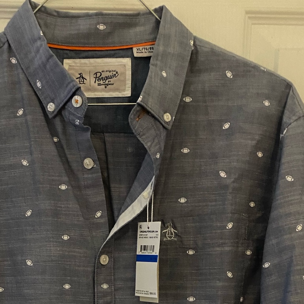 Men’s XL Original Penguin Chambray Shirt